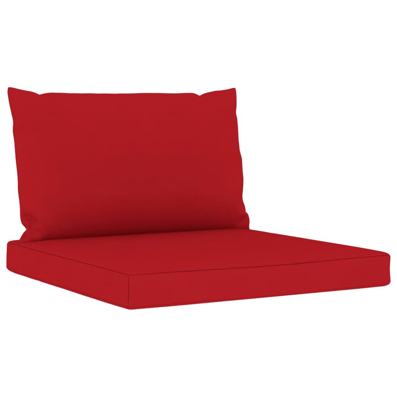 Coussin de siège / dossier d'extérieur, Rouge