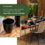 Mikasa Jardin Midnight Stoneware Dinner Set, Black