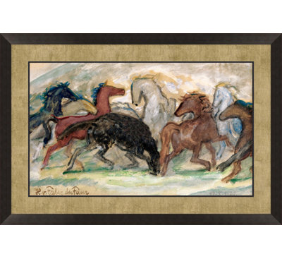 The Long Gallop Print