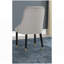 Chaise d'appoint en velours-1150266187