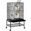 134.5cm Steel Flat Top Floor Bird Cage with Wheels
