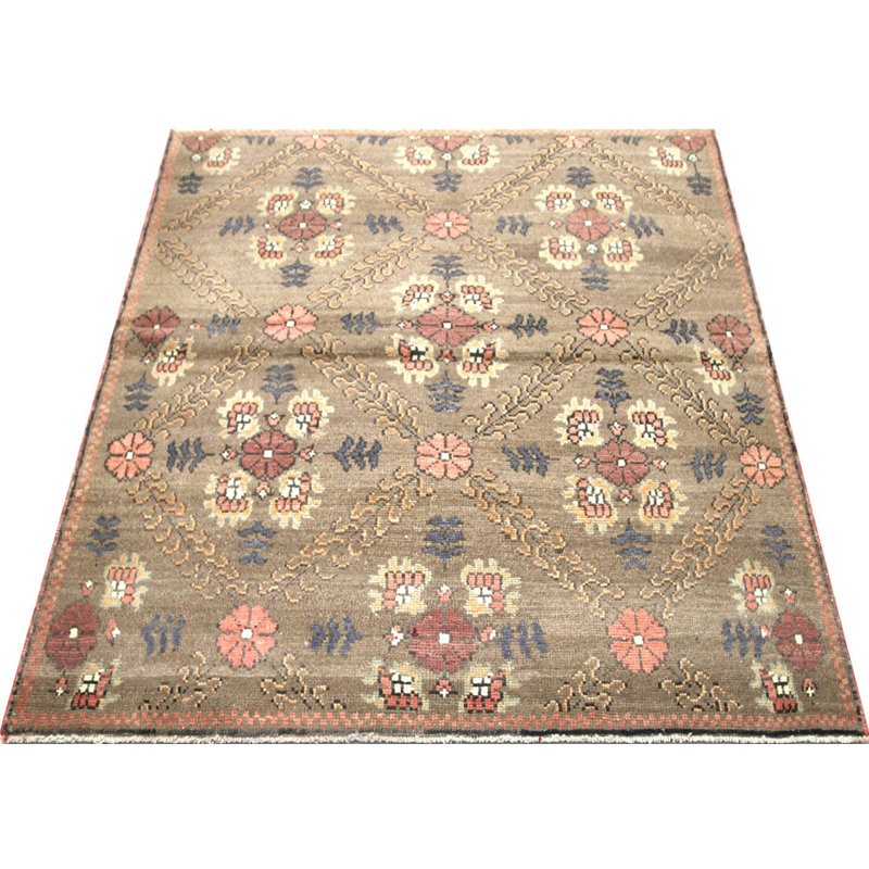 Square One-of-a-Kind 4'6" Area Rug