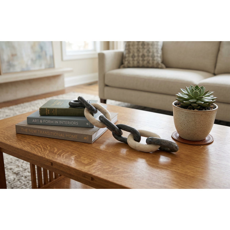 Marble Quad Link Chain, Mixed