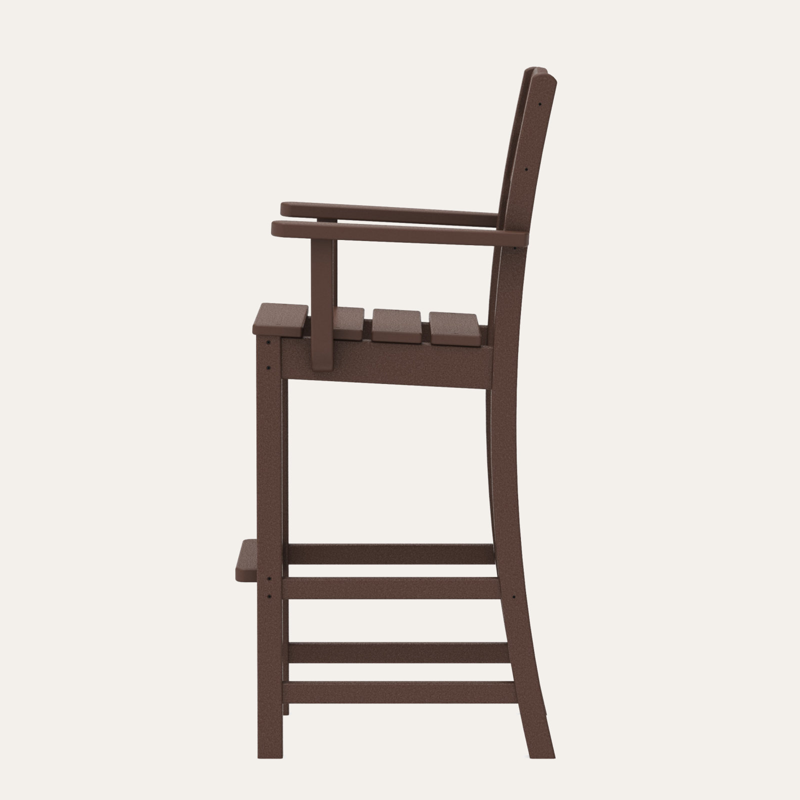 Lakeside Bar Arm Chair, Mahogany