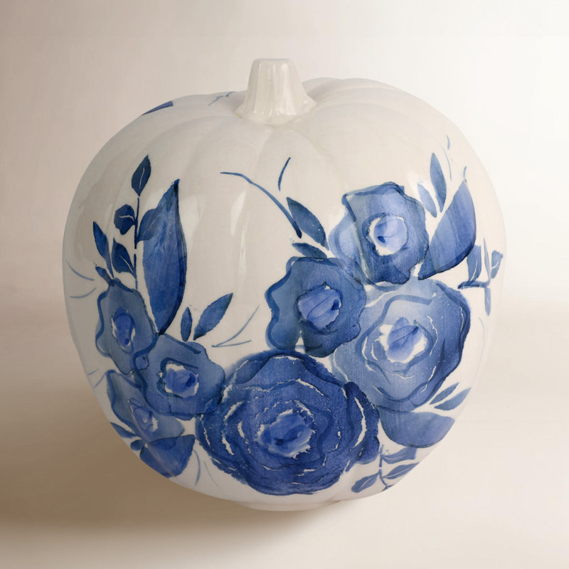 Blue Camellia Figurines & Sculptures