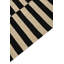 Tapis noir et blanc Orta