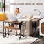 HOMCOM Folding Desk with Storage Shelf and Bag-1473814155-1473814157