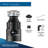 Badger 5XP 3/4 HP Continuous Feed Garbage Disposal-29115710