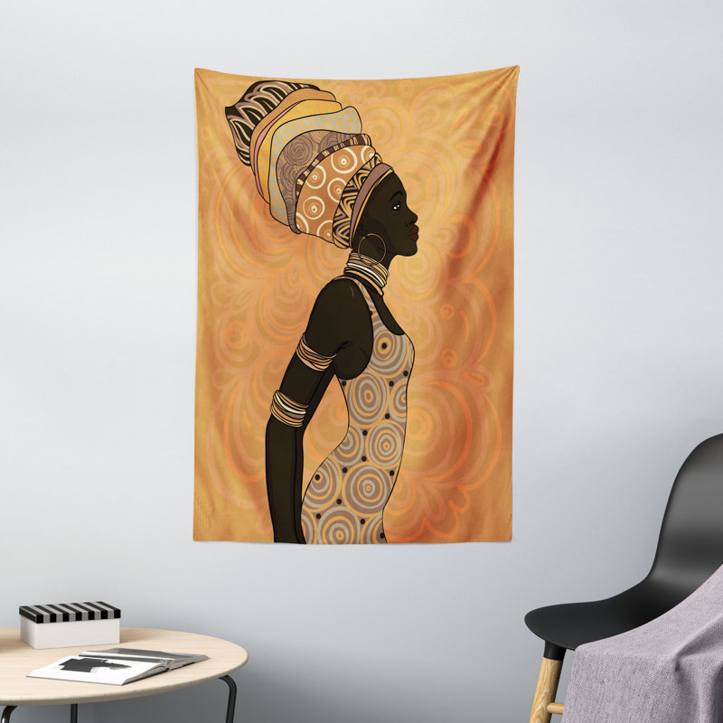 Tapisserie traditionnelle en polyester, H 60 po x l 40 po