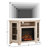 Euripides 48" Corner Media Console with Electric Fireplace-1579742905