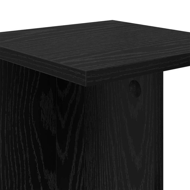 1 Tier Plant Stand, 40.5cm H x 25.5cm W x 25cm D, Black Oak