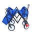 Chariot de plage pliable Wagon Garden (couleur bleue)