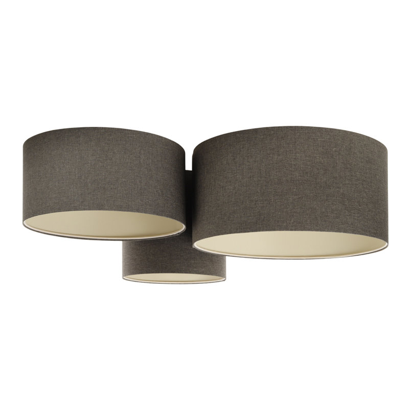 Avaughn Flush Mount, Grey