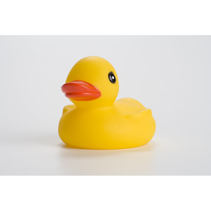 Clybourne Rubber Duck by Andycaree - Wrapped Canvas Print, 30cm H x 46cm W x 3.8cm D