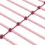 Lit superposé simple au-dessus de métal Pink