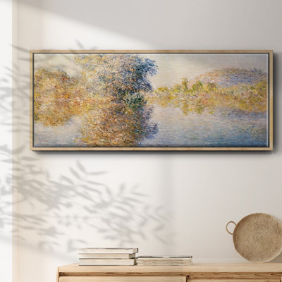 Morning on the Seine, 1893 - Framed Canvas