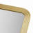 Rounded Rectangle Fluted Wall Mirror