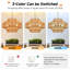Luminaire de lustre en rotin Boho