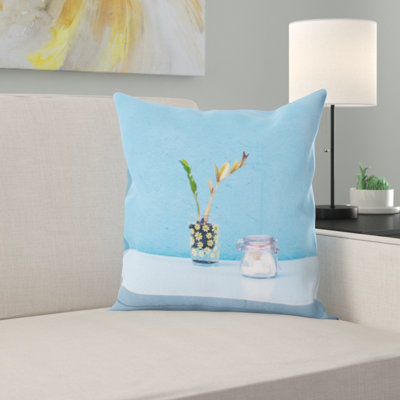 Microsuede Throw Pillow