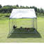 Cage à poules en métal imprégnée de fil d'acier de grande taille One Support