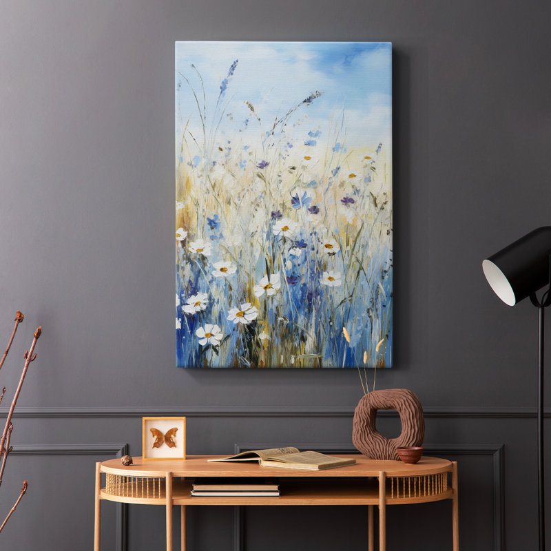 FLORAL Series XIV  -Premium Gallery Wrapped Canvas -Ready to Hang, 27" H x 18" W