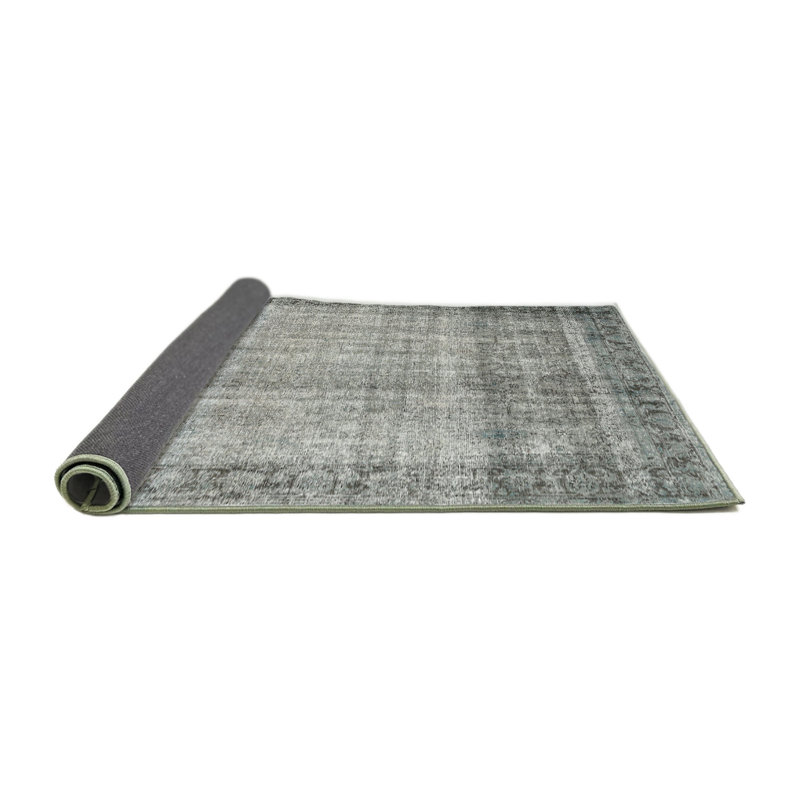 Tapis oriental gris / vert, Rond 4 pi