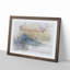 Hot Air Balloons Above Mount Fuji in Abstract - Picture Frame Graphic Art Print-55763674-55763677