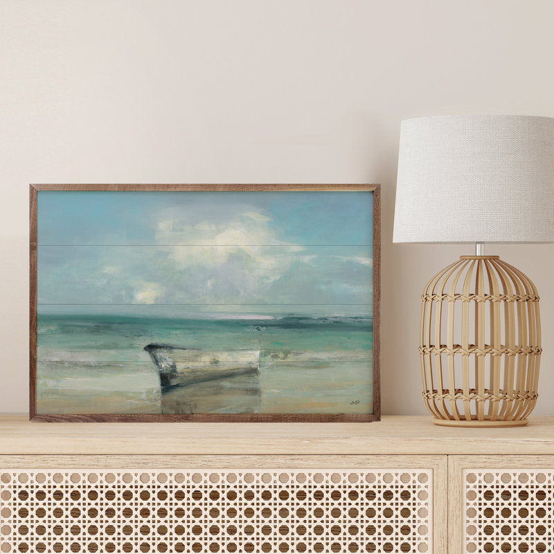 Bateau Ashore par Julia Purinton, H 5 po x l 8 po