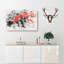 Red Poppy Field - Wrapped Canvas-56661633