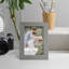 Ensemble de 4 cadres muraux en bois 8 "x 10" gris-89854407-89854411