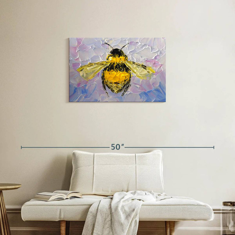 Brampt Abstract Bee, 20" H x 30" W