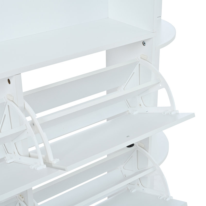 12 Pair Shoe Storage Cabinet