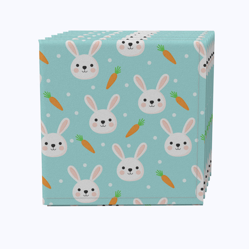 Cristoffer 100% Cotton Polka Dots Square Napkin