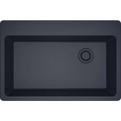 Quartz Classic 33" x 22" x 9-1/2" Drop-In Kitchen Sink