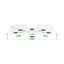 Timothy Corrigan Topiary Radial Acrylic Square Decorative Tray-1171208943