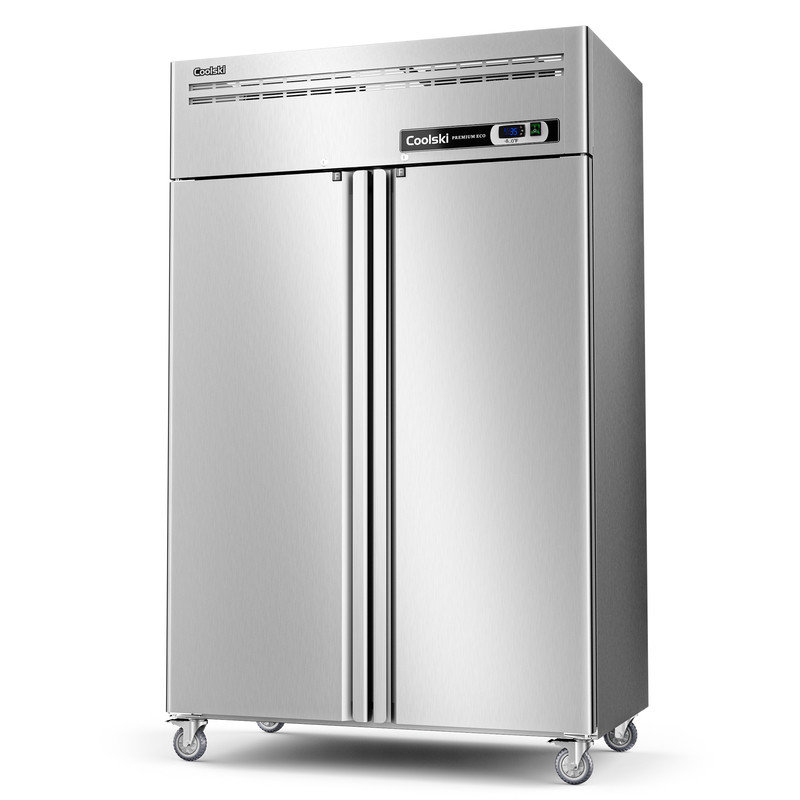 Congélateur vertical 48 po à 3 portes à dégivrage automatique / cycle 48 pouces - acier inoxydable (approuvé ETL DOE)