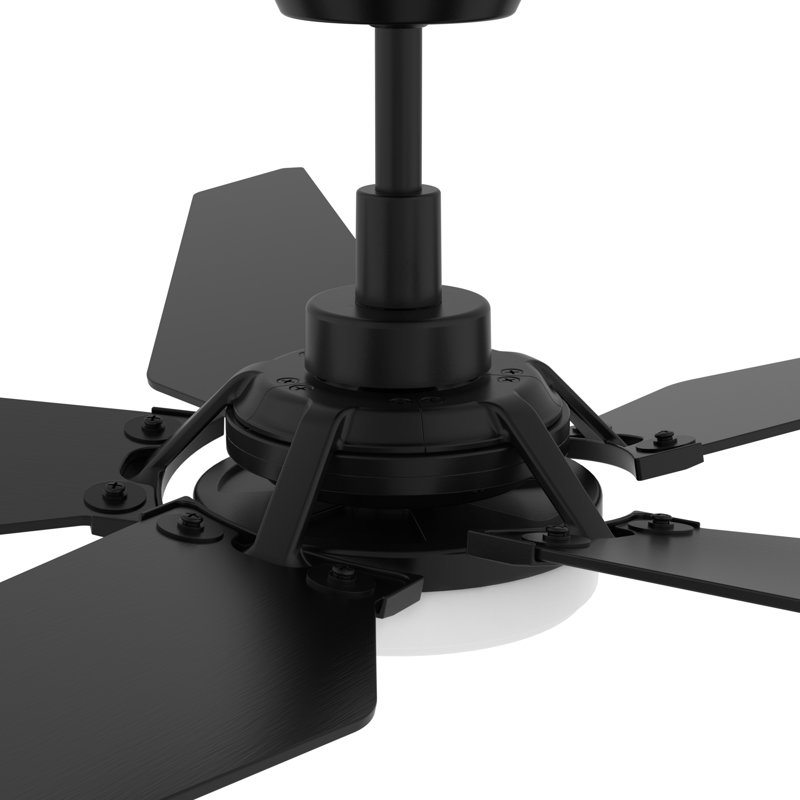 Ventilateur de plafond intelligent 52 po avec télécommande, ensemble d'éclairage inclus, fonctionne avec l'assistant Google et Amazon Alexa, raccourci Siri.