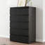 Commode de rangement verticale à 5 tiroirs: rangement compact pour la maison-1101302936
