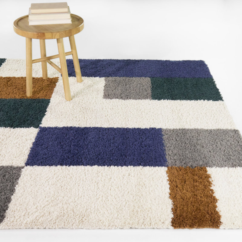 Tapis à poils longs Antonio, Rectangle 5 pi 3 po x 7 pi
