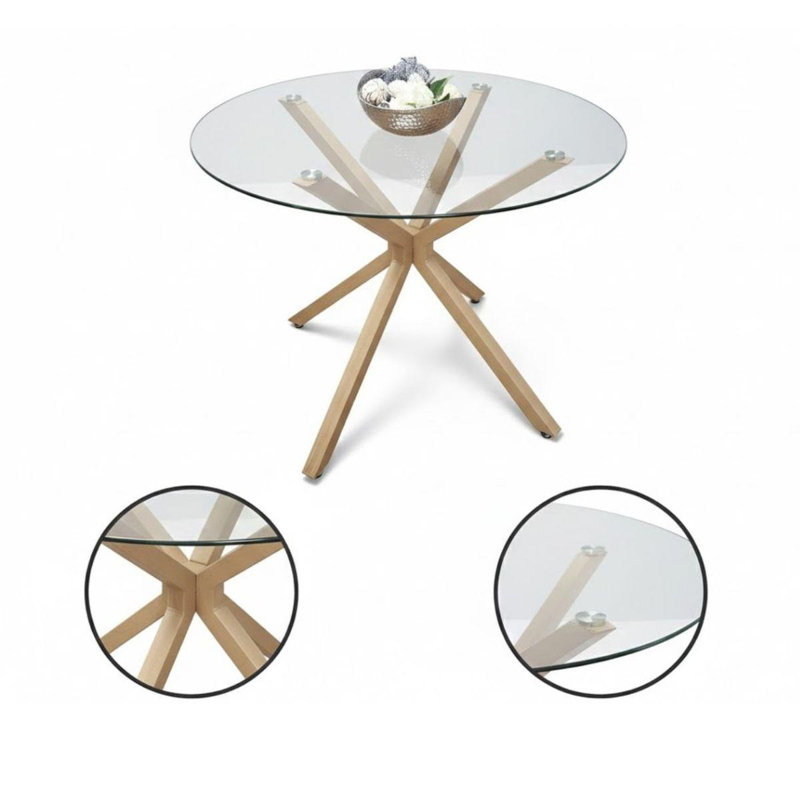 4 - Person Dining Set, Black