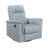 Luxury Leather Upholstered Swivel Glider Reclining Chair, Perfect For Comfort And Style In Modern Living Rooms-991947792