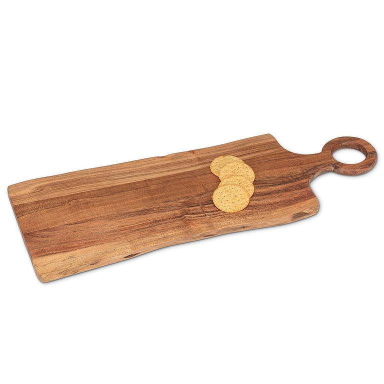 Large Ring Handle Cutting Board, 25" x 10"