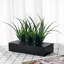 23cm Faux Plant in Manufactured Wood Planter