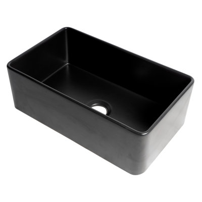 30'' L Single Bowl Fireclay Kitchen Sink