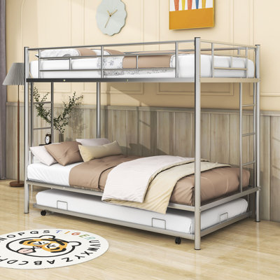 Aavion Twin over Twin Metal Standard Bunk Bed by Isabelle & Maxâ„¢
