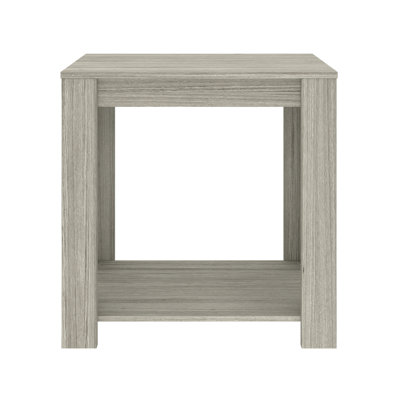 Boyd Sleep Brisbane Open Storage Nightstand, Low Profile End Table