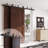 Ceiling Mount Classic Design Double Track Bypass Two Door Hardware Kit (Door Not Included)-86182371