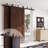 Ceiling Mount Classic Design Double Track Bypass Two Door Hardware Kit (Door Not Included)-86182374