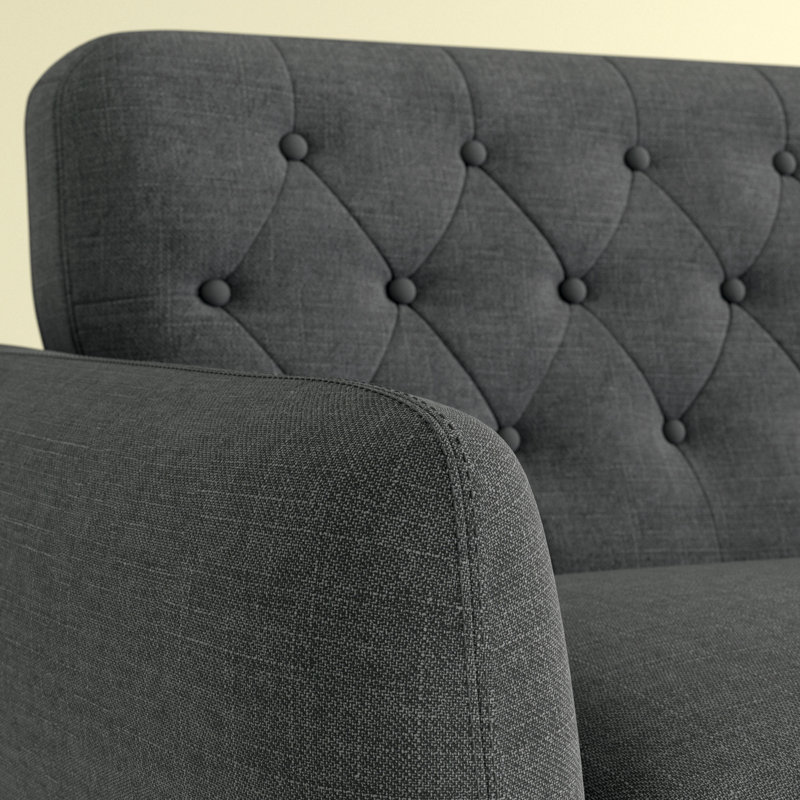 Danjou Upholstered 67.25'' Sofa, Gray