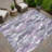 Machine Washable Indoor/Outdoor Bricen ACN2329 Stripes Rug-1702171914